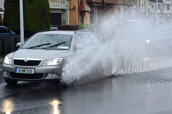 Motorists urged to take extra care as remnants of storm Helene arrive