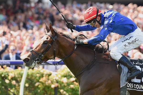 Cross Counter becomes first English horse to win Melbourne Cup