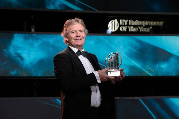 EY Awards: Tobermore Concrete MD named industry entrepreneur of the year
