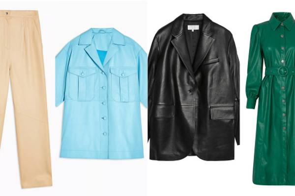 Leather grows up: How to wear it this season
