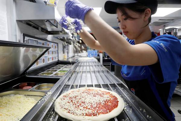 Seeking a pizza the action: Domino’s dials up Ireland