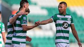 Danny Lafferty double secures quarter-final spot for Shamrock Rovers