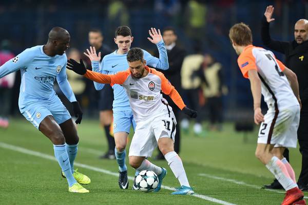 Pep Guardiola unfazed by Shakhtar Donetsk defeat