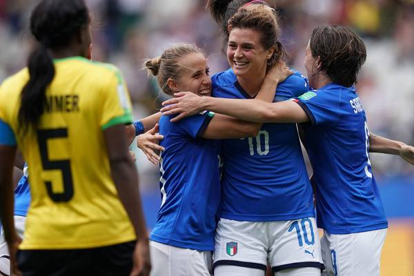 Girelli hat-trick secures Italy safe passage to last 16 at World Cup