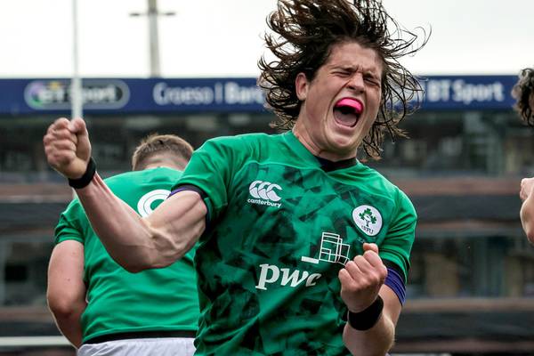Ireland U20s coach relishes winning start but sees room for improvement