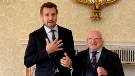 President honours ‘splendid Irish man abroad’ Liam Neeson