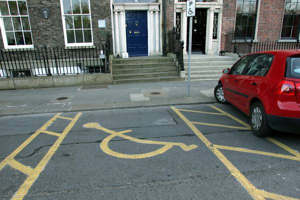 Fixed-charge fines for illegally parking in disabled spaces soar