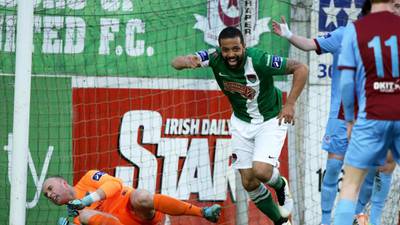 Cork City seal win over Drogheda with two goals in two minutes