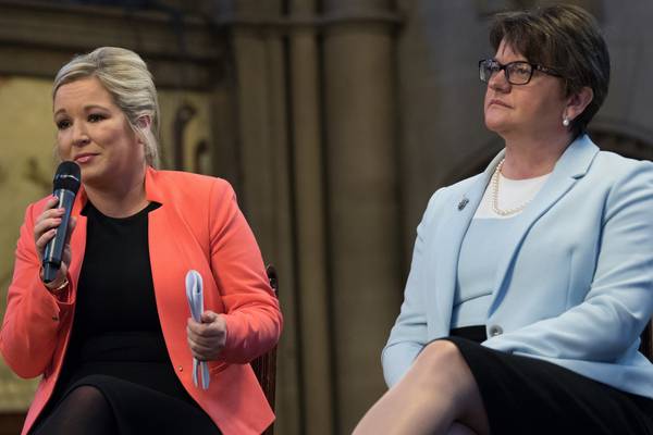 DUP-Sinn Féin have seven days to name top ministers to avert crisis