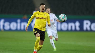Jadon Sancho ruled out of Champions League clash with Man City