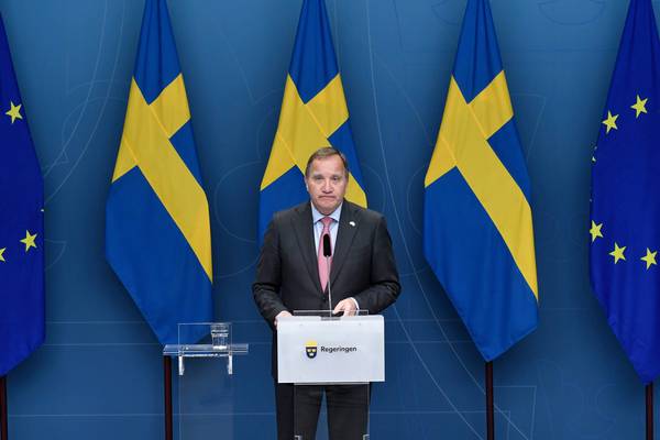Sweden’s prime minister resigns but warns against snap election