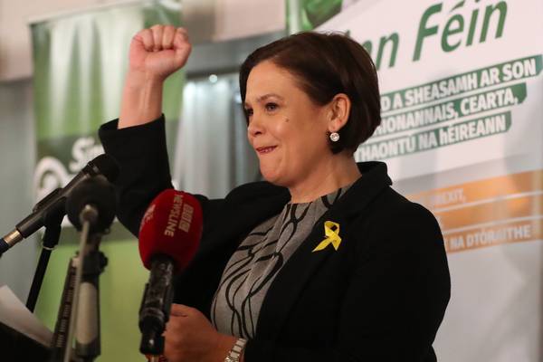 Mary Lou McDonald confirmed as new leader of Sinn Féin