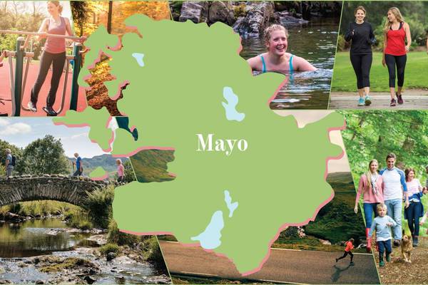 Co Mayo: one walk, one run, one hike, one swim, one cycle, one park and one outdoor gym