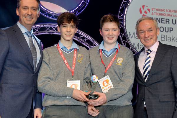 BT Young Scientist exhibition: Category winners