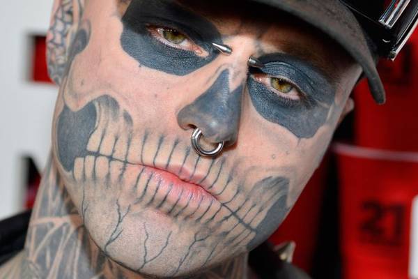 Tattoo model Rick Genest, ‘Zombie Boy’, dies aged 32