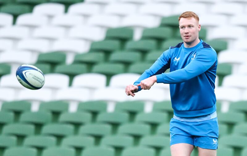 Leinster's Ciarán Frawley. Photograph: Nick Elliott/Inpho 