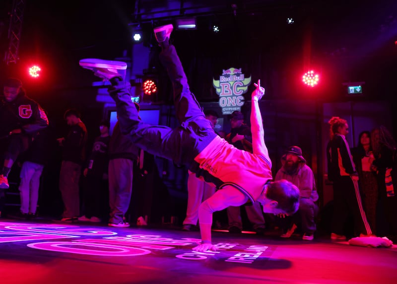 Red Bull BC One National Cypher: Coleslaw, David Kennedy. Photograph: Alan Betson