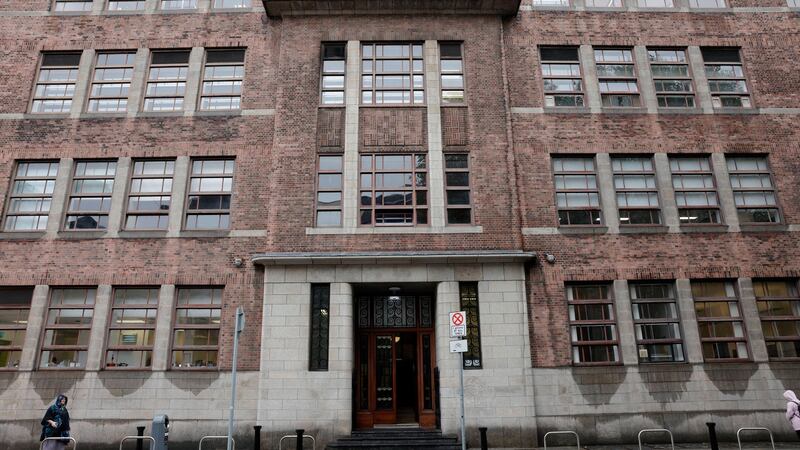 Cathal Brugha Street main entrance of the former College of Catering. Photograph: Alan Betson/The Irish Times