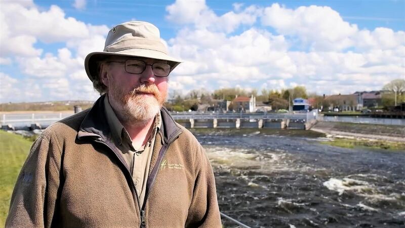 Dr Paddy Gargan of Inland Fisheries Ireland, one of the authors of the new research into the marine migration route of European salmon