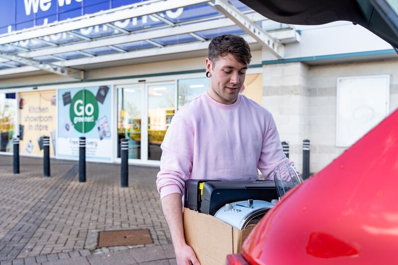 Members of the public can also deposit small electrical appliances at their nearest Currys store – even electrical items purchased elsewhere