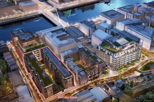 Marlet begins delivery of 216 apartments in Dublin’s south docklands