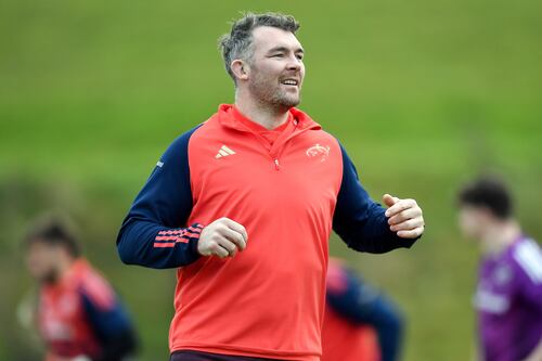 Munster hopeful of Peter O’Mahony’s return ahead of trip to Exeter