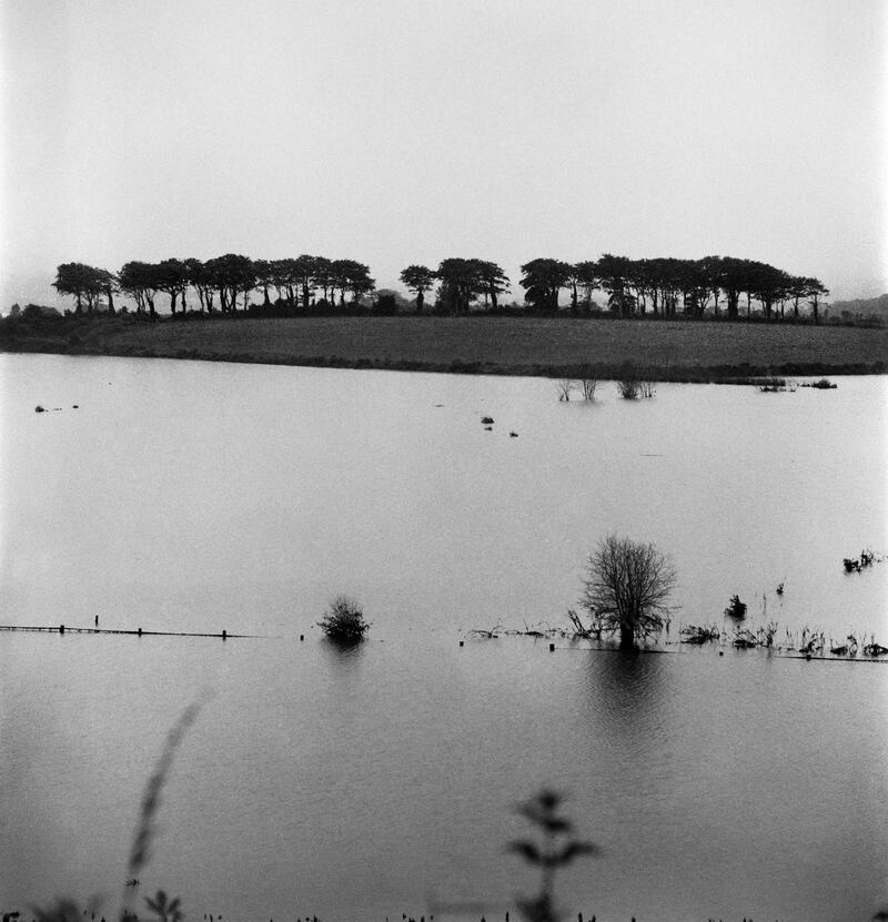 Flooded field: John Berger’s introduction to the book invites the reader to 'listen' to the photographs. Photograph: Steve Pyke