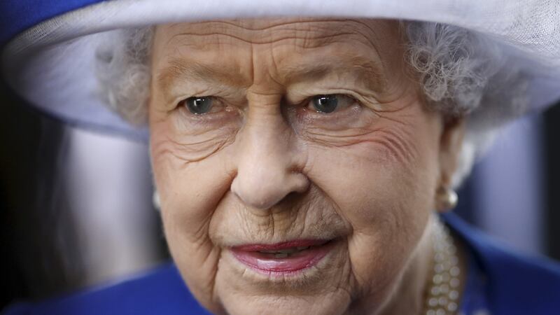 Queen Elizabeth II visits the scene of the Grenfell Tower fire in London, England. Photograph: Dan Kitwood/Getty Images