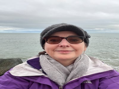 Aisling at the South Wall in Dublin on a 4km walk