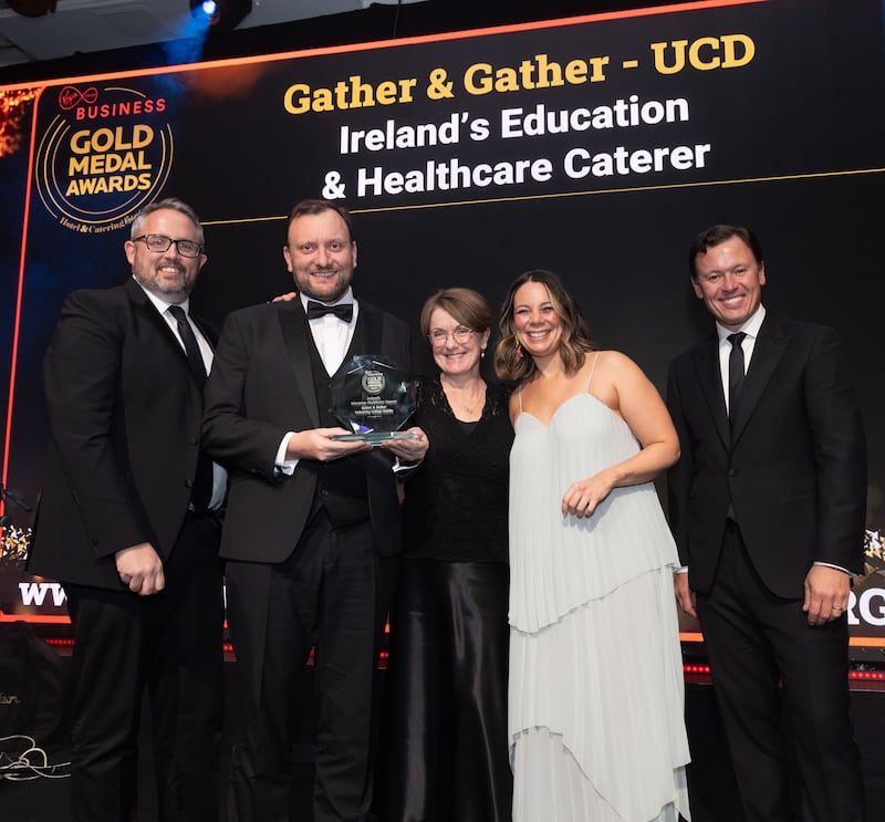 Gather & Gather – winner of Ireland’s education and healthcare caterer. Photograph: Paul Sherwood