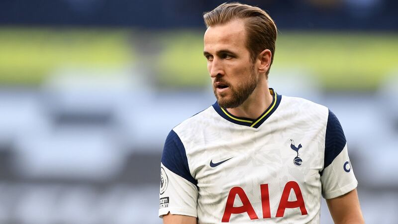 Tottenham striker Harry Kane did not play a role against Manchester City. File photograph: PA