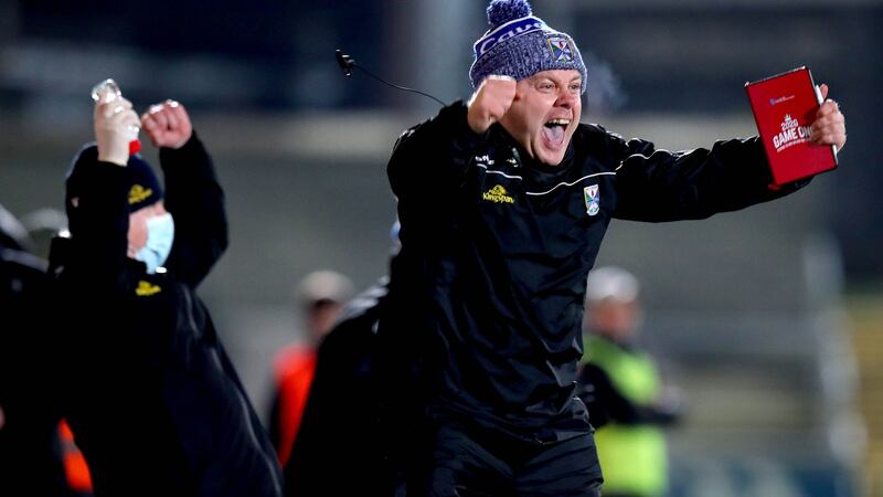 Cavan manager Mickey Graham has ended the famine. File photograph: Inpho