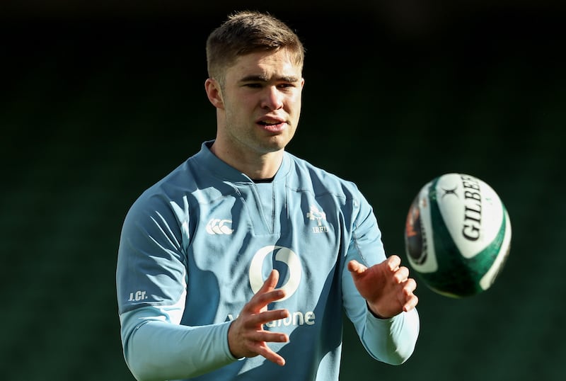 Ireland's Jack Crowley: the Munster man has done little wrong in his Ireland career. Photograph: Andrew Conan/Inpho