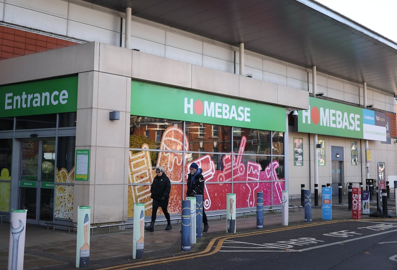 Homebase: A High Court hearing was told the Irish arm of the company employs 178 workers across its eight Irish stores. Photograph: Neil Hall/EPA-EFE