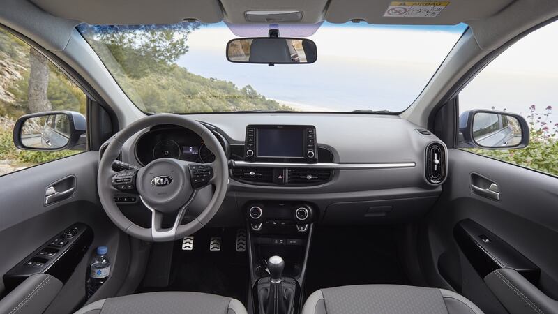 The Kia Picanto: interior has been radically improved