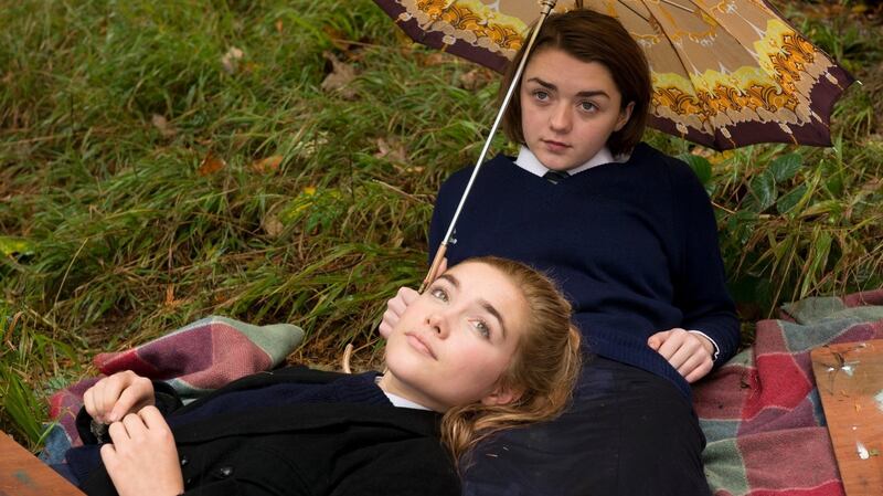 Pugh and Maisie Williams in Carol Morley’s The Falling