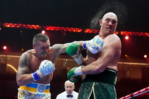 Oleksandr Usyk beats Tyson Fury to become undisputed world heavyweight champion