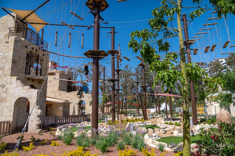 The City of Dreams Mediterranean adventure park in Cyprus. Photograph: City of Dreams Mediterranean/PA