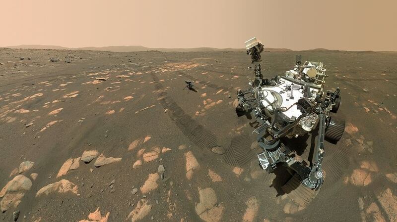 The Mars Perseverance rover. “I don’t think we’re even close to having lots of people going safely to Mars yet,” says Mason. Photograph: Nasa