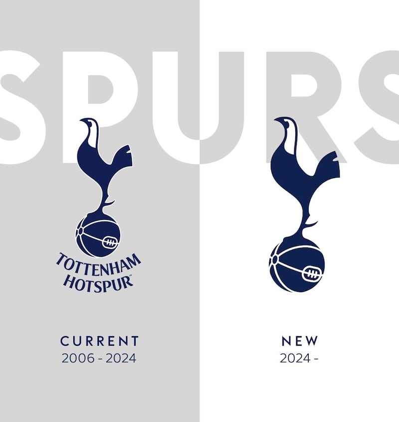 Spurs' new crest.