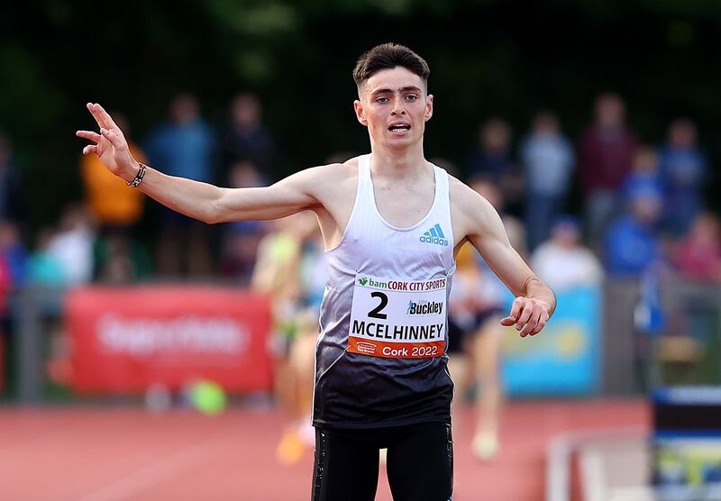 Darragh McElhinney says nothing less than a gold medal will satisfy him. Photograph: Bryan Keane/Inpho