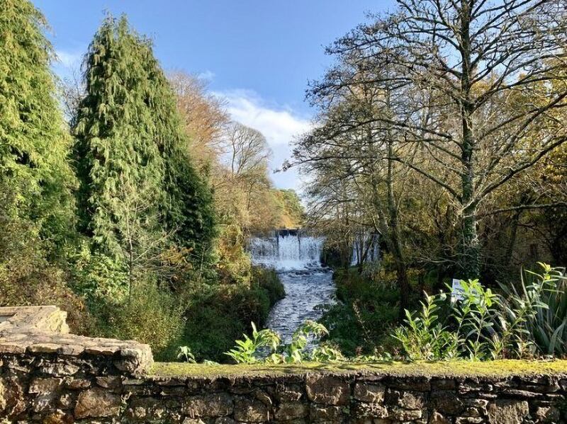 Waterfall at Pouldrew House, Co Waterford