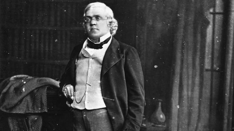 After Vanity Fair made him a literary celebrity, William Makepeace Thackeray came under attack for his depiction of an Ireland populated by stage peasantry and perky paupers. He rebuffed the criticism, declaring that all he loved best in the world came from Ireland – for it was the birthplace of Isabella, his erstwhile beau ideal. Photograph:  Hulton Archive/Getty Images