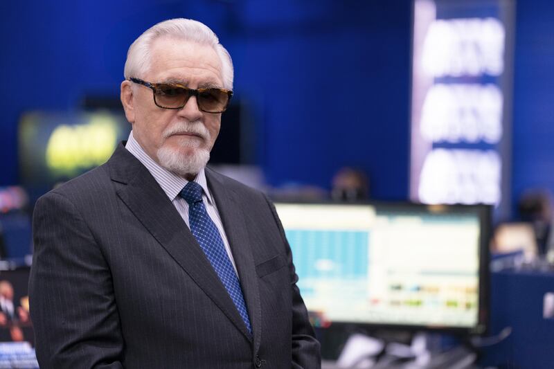 Brian Cox as media mogul Logan Roy in Succession