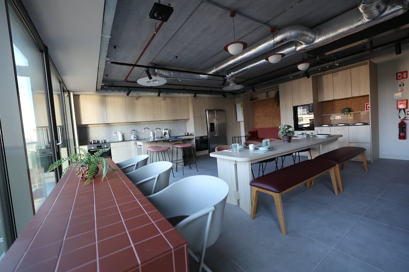 A co-living space in Dún Laoghaire, which will open to residents later this month. The development is called 'niche living'