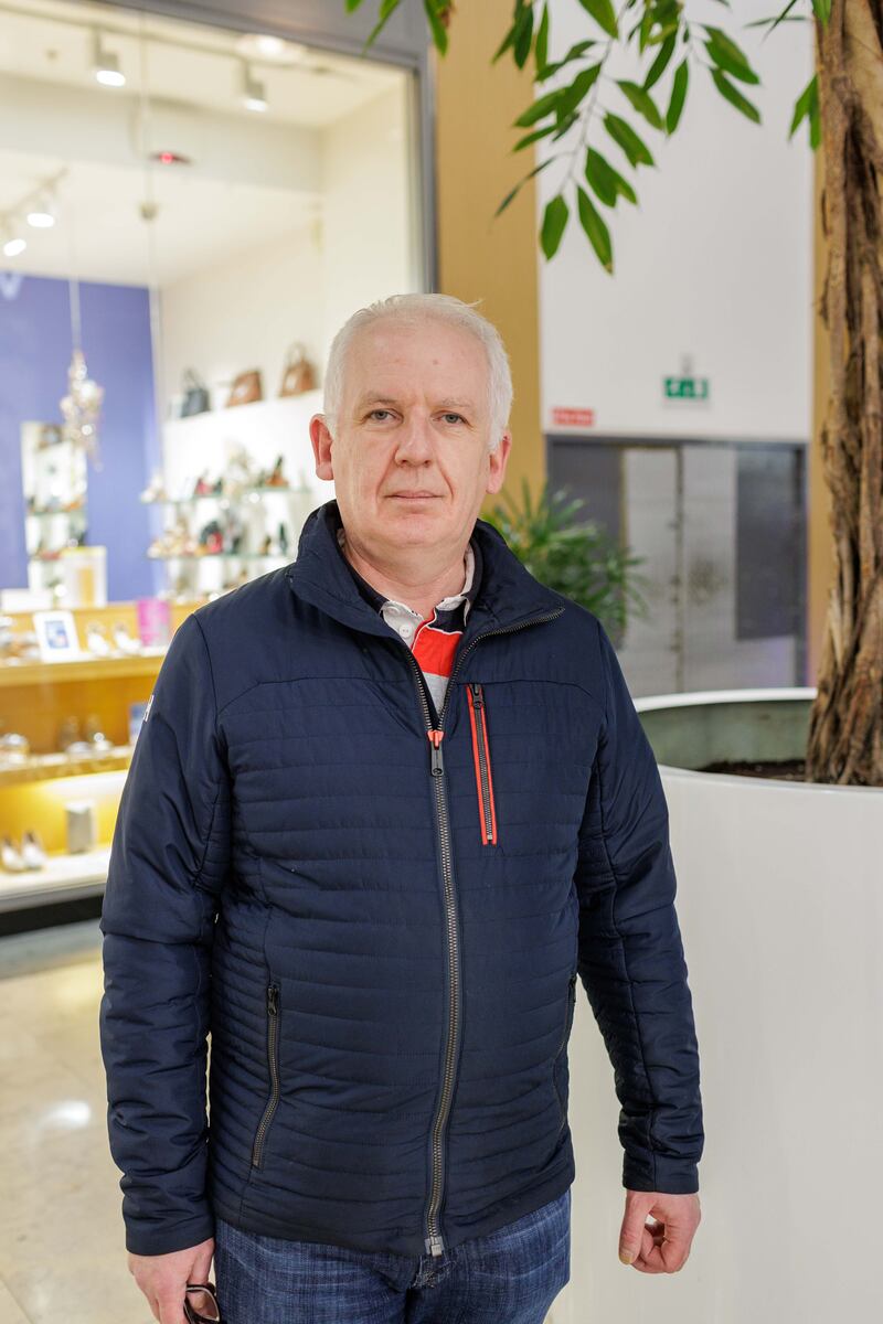 Gerry Luby, an immigration officer at Ireland West Airport in Knock: 'The cost of eating out is wild.' Photograph: James Connolly

