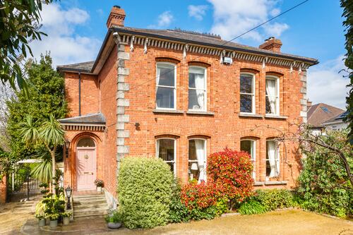 Beautifully laid-out detached Victorian with expansive garden in Sandymount for €4.25m