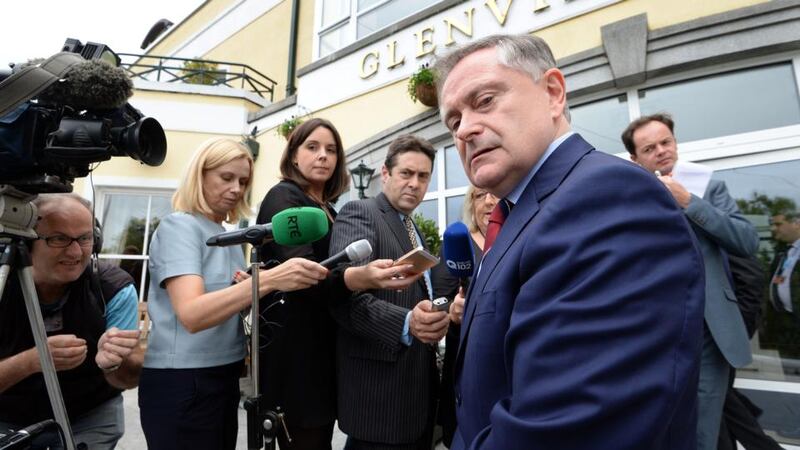 Minister for Public Expenditure and Reform Brendan Howlin at the Labour Party think-in at the Glenview Hotel,  Co Wicklow. Photograph: Eric Luke/The Irish Times