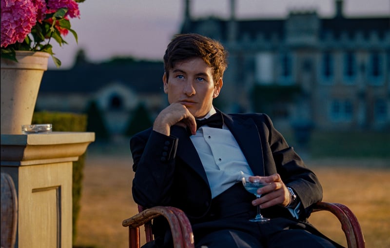 Barry Keoghan as Oliver in Saltburn