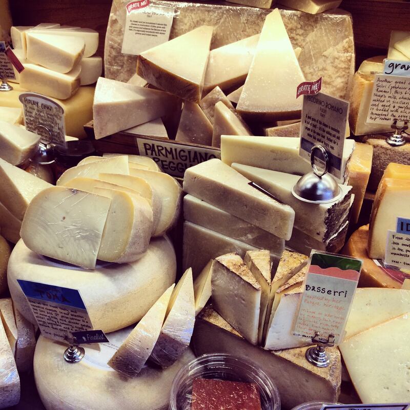 'I thought it was crazy that there was a shop for cheese.' Photograph: iStock